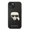 iPhone 14 Plus Karl Lagerfeld PU Saffiano Karl Head tok fekete (KLHCP1-3666339077044 2 kép