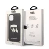 iPhone 14 Plus Karl Lagerfeld PU Saffiano Karl Head tok fekete (KLHCP1-3666339077044 4 kép