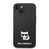 iPhone 14 Plus Karl Lagerfeld Choupette szilikon tok fekete (KLHCP14MS-3666339076566 6 kép