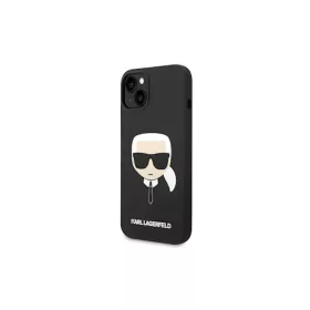 iPhone 14 Plus Karl Lagerfeld Karl's Head szilikon tok fekete (KLHCP14-3666339085414 2 kép