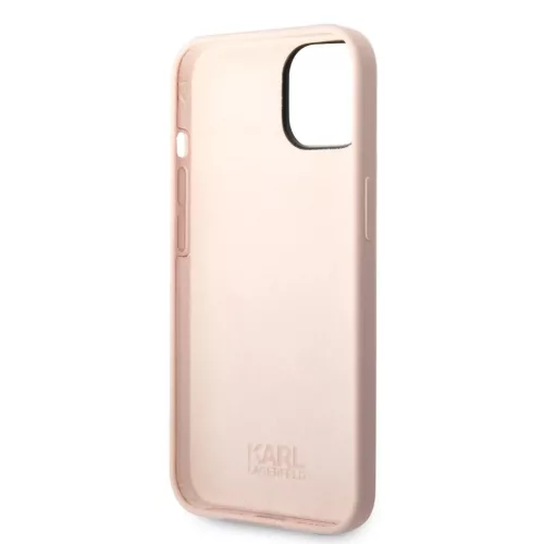 iPhone 14 Plus Karl Lagerfeld KLHCP14MSNCHBCP Liquid Silicone Choupett-3666339086695 3 kép