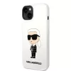 iPhone 14 Plus Karl Lagerfeld KLHCP14MSNIKBCH Liquid Silicone Ikonik N-3666339086619 2 kép