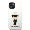 iPhone 14 Plus Karl Lagerfeld KLHCP14MSNIKBCH Liquid Silicone Ikonik N-3666339086619 1 kép