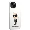 iPhone 14 Plus Karl Lagerfeld KLHCP14MSNIKBCH Liquid Silicone Ikonik N-3666339086619 4 kép