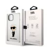 iPhone 14 Plus Karl Lagerfeld KLHCP14MSNIKBCH Liquid Silicone Ikonik N-3666339086619 5 kép