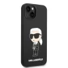 iPhone 14 Plus Karl Lagerfeld KLHCP14MSNIKBCK Liquid Silicone Ikonik N-3666339086572 1 kép