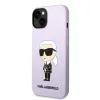 iPhone 14 Plus Karl Lagerfeld KLHCP14MSNIKBCU Liquid Silicone Ikonik N-3666339086657 2 kép