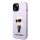 iPhone 14 Plus Karl Lagerfeld KLHCP14MSNIKBCU Liquid Silicone Ikonik N-3666339086657 2 kép