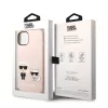 iPhone 14 Plus Karl Lagerfeld  Karl és Choupette szilikon tok rózsas-3666339093648 3 kép