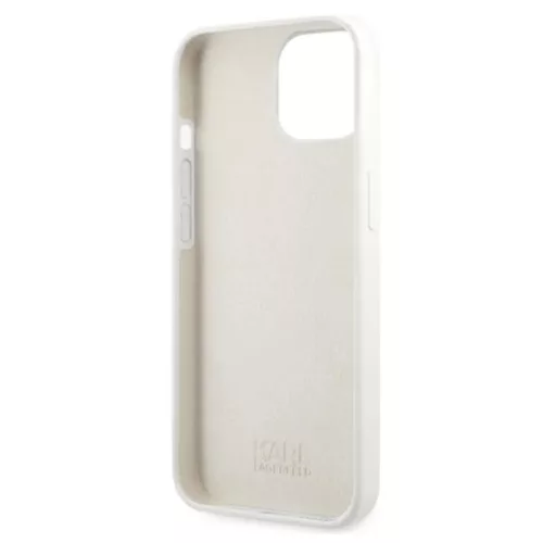 iPhone 14 Plus Karl Lagerfeld  Karl és Choupette szilikon tok fehér -3666339093686 1 kép