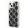 iPhone 14 Karl Lagerfeld Monogram Liquid Glitter tok fekete (KLHCP14SL-3666339076238 1 kép