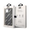 iPhone 14 Karl Lagerfeld PU Grained Leather Logomania tok fekete (KLHC-3666339085001 5 kép