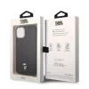 iPhone 14 Karl Lagerfeld Quilted Puffy Ikonik Logo tok fekete (KLHCP14-3666339077716 4 kép