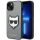 iPhone 14 Karl Lagerfeld Saffiano Choupette Head tok ezüst (KLHCP14SS-3666339076993 9 kép