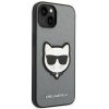iPhone 14 Karl Lagerfeld Saffiano Choupette Head tok ezüst (KLHCP14SS-3666339076993 7 kép