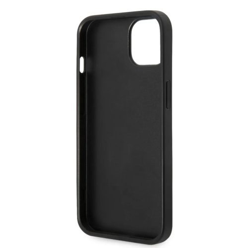 iPhone 14 Karl Lagerfeld PU Saffiano Choupette Head tok fekete (KLHCP1-3666339076955 5 kép