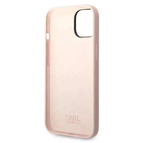 iPhone 14 Karl Lagerfeld Karl's Head szilikon tok rózsaszín (KLHCP14-3666339085445 5 kép