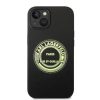 iPhone 14 Karl Lagerfeld KLHCP14SSRSGRCK Silicone RSG tok fekete-3666339085803 3 kép