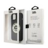 iPhone 14 Karl Lagerfeld KLHCP14SSRSGRCK Silicone RSG tok fekete-3666339085803 5 kép