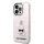 iPhone 14 Pro Max Karl Lagerfeld Choupette Logo tok rózsaszín (KLHCP-3666339076504 1 kép