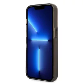 iPhone 14 Pro Max Karl Lagerfeld Translucent Liquid Glitter tok fekete-3666339091576 2 kép