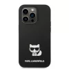 iPhone 14 Pro Max Karl Lagerfeld Choupette szilikon tok fekete (KLHCP1-3666339076580 5 kép