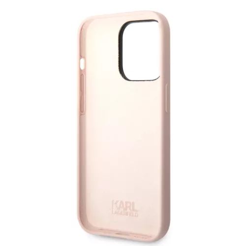 iPhone 14 Pro Max Karl Lagerfeld Karl's Head szilikon tok rózsaszín -3666339085476 3 kép