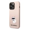 iPhone 14 Pro Max Karl Lagerfeld KLHCP14XSNCHBCP Liquid Silicone Choup-3666339086718 5 kép