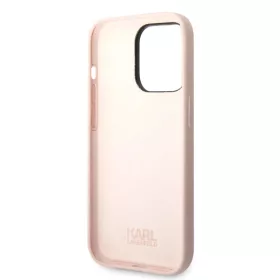 iPhone 14 Pro Max Karl Lagerfeld KLHCP14XSNCHBCP Liquid Silicone Choup-3666339086718 1 kép