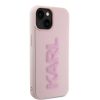 iPhone 15 Karl Lagerfeld KLHCP15S3DMBKCP 3D Rubber Glitter Logo tok r�-3666339166472 6 kép