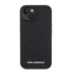 iPhone 15 Karl Lagerfeld PU Quilted Pattern tok fekete (KLHCP15SPQKPMK-3666339165031 6 kép