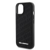 iPhone 15 Karl Lagerfeld PU Quilted Pattern tok fekete (KLHCP15SPQKPMK-3666339165031 7 kép