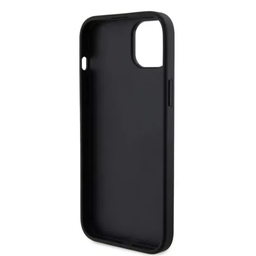  iPhone 15 Fekete Karl Lagerfeld KLHCP15SSAPKCNPK PU Saffiano Kártyat-3666339165512 6 kép