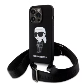  iPhone 15 Pro Max Karl Lagerfeld Liquid Silicone Crossbody Ikonik fek-3666339167462 2 kép
