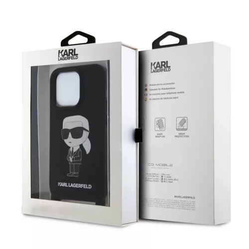 iPhone 15 Pro Max Karl Lagerfeld Liquid Silicone Crossbody Ikonik fek-3666339167462 1 kép