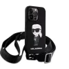  iPhone 15 Pro Max Karl Lagerfeld Liquid Silicone Crossbody Ikonik fek-3666339167462 5 kép