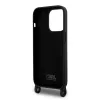  iPhone 15 Pro Max Karl Lagerfeld Liquid Silicone Crossbody Ikonik fek-3666339167462 6 kép
