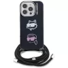 iPhone 16 Pro Max Karl Lagerfeld IML Crossbody Karl&Choupette Head fek-3666339461898 2 kép