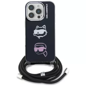 iPhone 16 Pro Max Karl Lagerfeld IML Crossbody Karl&Choupette Head fek-3666339461898 2 kép