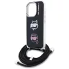 iPhone 16 Pro Max Karl Lagerfeld IML Crossbody Karl&Choupette Head fek-3666339461898 5 kép
