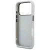 iPhone 17 Pro Karl Lagerfeld IML Glitter KL Diamond Logo ezüst tok-3666339604776 7 kép