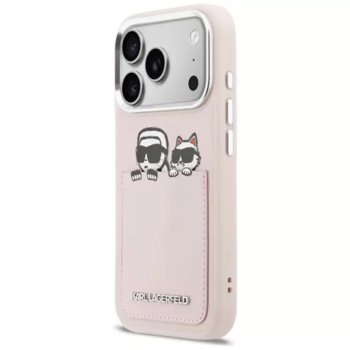 iPhone 17 Pro Max Karl Lagerfeld Karl & Choupette nyomtatott mintás �-3666339605421 2 kép