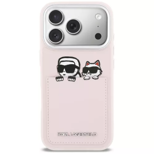 iPhone 17 Pro Max Karl Lagerfeld Karl & Choupette nyomtatott mintás �-3666339605421 3 kép