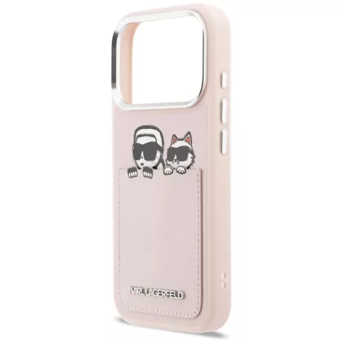 iPhone 17 Pro Max Karl Lagerfeld Karl & Choupette nyomtatott mintás �-3666339605421 6 kép