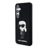 Samsung Galaxy S24 Karl Lagerfeld Liquid Silicone Ikonik NFT tok feket-3666339242299 4 kép