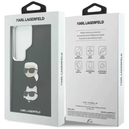 Samsung Galaxy S26 Ultra Karl Lagerfeld Saffiano Double Heads Metal to-3666339612337 8 kép
