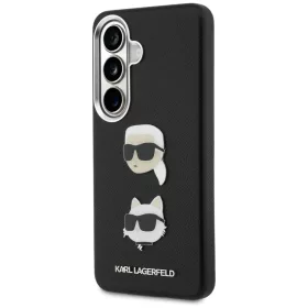 Samsung Galaxy S26 Karl Lagerfeld Saffiano Double Heads Metal tok feke-3666339612313 2 kép