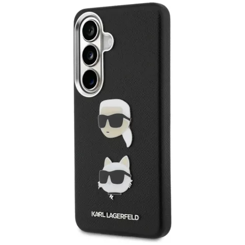 Samsung Galaxy S26 Karl Lagerfeld Saffiano Double Heads Metal tok feke-3666339612313 2 kép