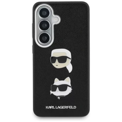 Samsung Galaxy S26 Karl Lagerfeld Saffiano Double Heads Metal tok feke-3666339612313 3 kép