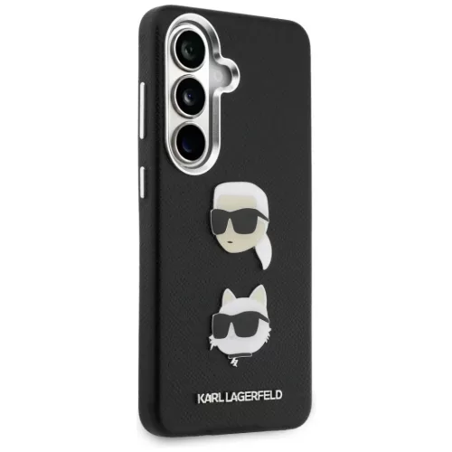 Samsung Galaxy S26 Karl Lagerfeld Saffiano Double Heads Metal tok feke-3666339612313 4 kép